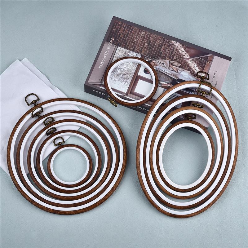 Cerchi da ricamo rotondi ovali - Wood Ring Blank recensione e prezzo