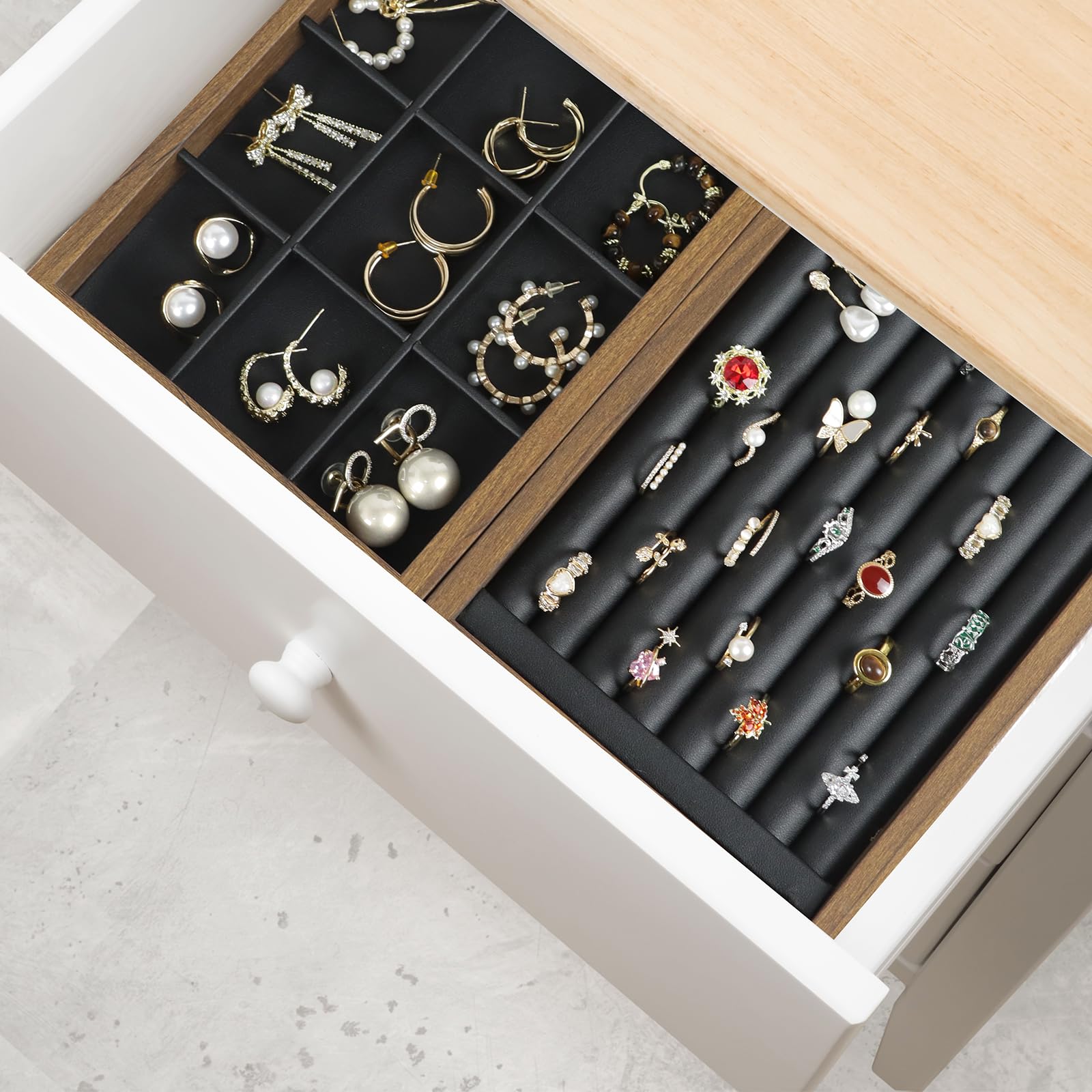 1 pz Stili multipli Gioielli D - Wood Ring Blank recensione e prezzo