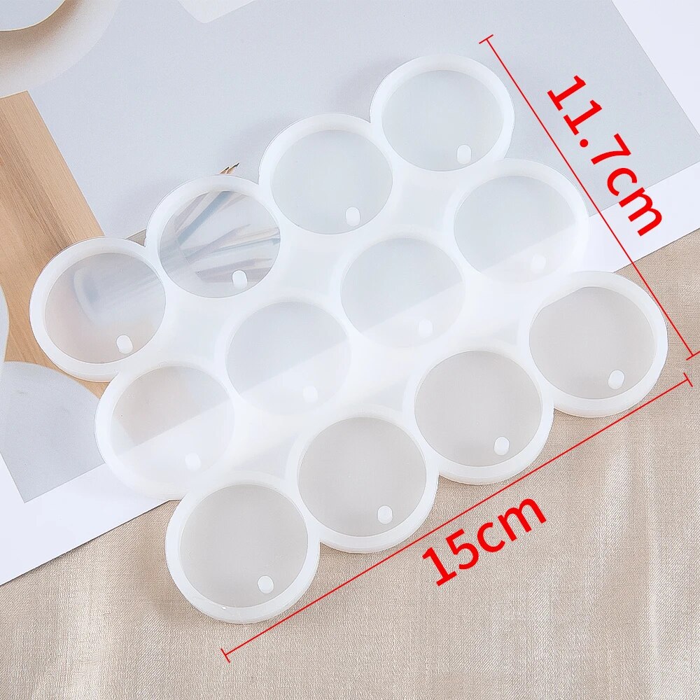 1PC Stampo in silicone riutili - Resin Craft Material recensione e prezzo